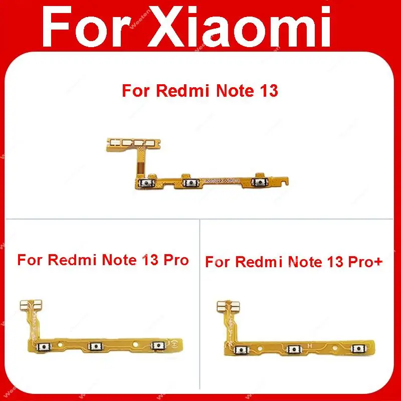 For Xiaomi Redmi Note 13 Pro Plus Power Volume Flex Cable SideKey Switch Flex Ribbon Power Volume Flex Cable Repair Parts
For Xiaomi Redmi Note 13 Pro Plus Power Volume Flex Cable SideKey Switch Flex Ribbon Power Volume Flex Cable Repair Parts