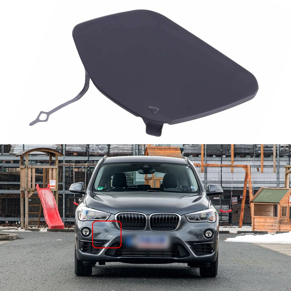 Car Front Bumper Tow Hook Eye Cover Cap Black Traction Covers 51137361220 For BMW X1 F49 2016-2019 Vehicle Exterior Accessories
Car Front Bumper Tow Hook Eye Cover Cap Black Traction Covers 51137361220 For BMW X1 F49 2016-2019 Vehicle Exterior Accessories