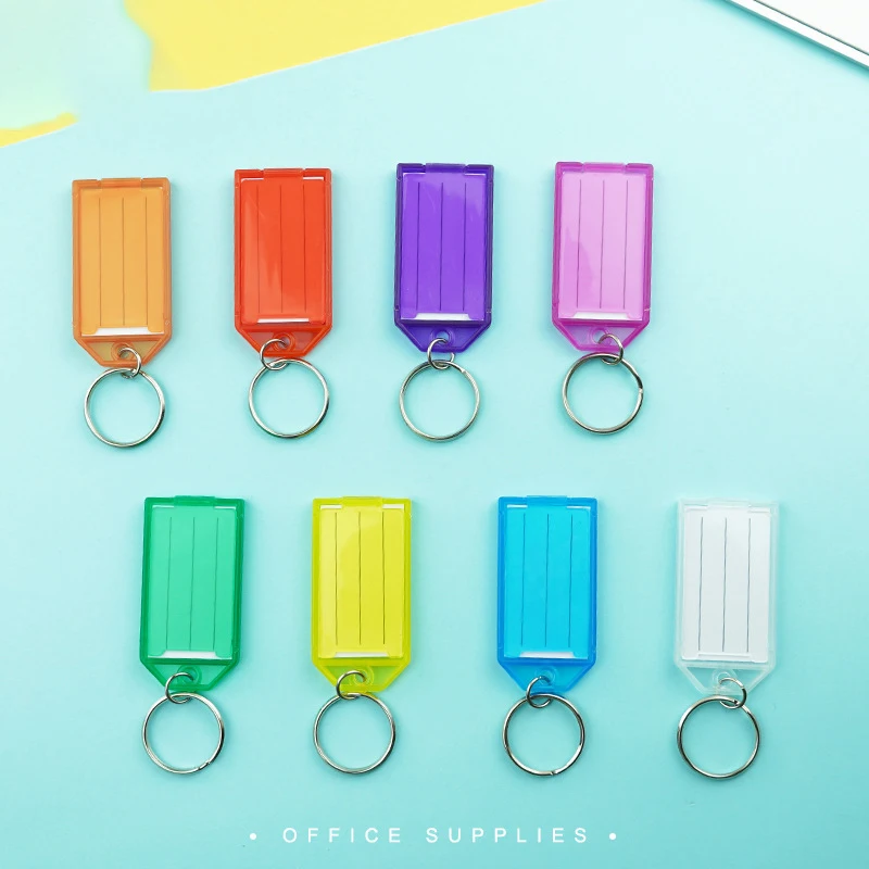 20pcs/Set Colorful Plastic Keychain Key Tags Label Numbered Name Baggage Tag ID Label Name Tags With Split Ring File Labels Tool
20pcs/Set Colorful Plastic Keychain Key Tags Label Numbered Name Baggage Tag ID Label Name Tags With Split Ring File Labels Tool