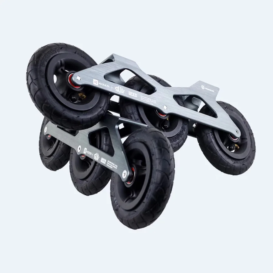 

Inline Skate Frame Powerslide Kizer SUV 100% Original 3*125mm Frame With125mm Chargeable Wheels For 165mm Distance Patines Base