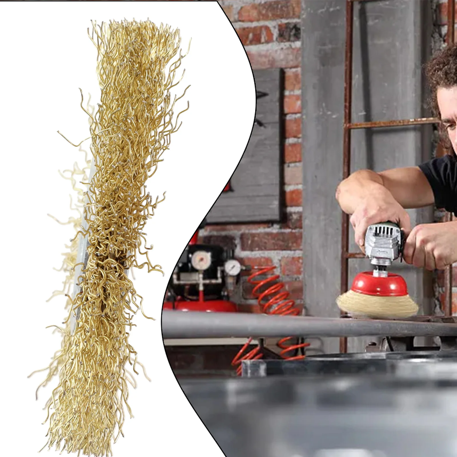 Durable Wire Wheel Brush Crimped Cleaning Brush Drill Wire Brush For Angle Grinder For Deburring Polishing Brush
Durable Wire Wheel Brush Crimped Cleaning Brush Drill Wire Brush For Angle Grinder For Deburring Polishing Brush