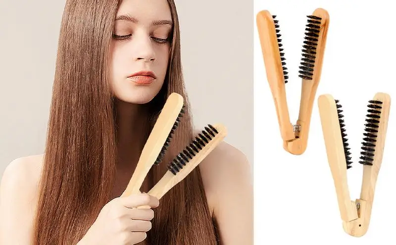 Professional Hair Straighten Combs Anti-static Hair Splint Comb V Type Hair Brush Curling Comb Hair Straightener Tool Hairbrush
Professional Hair Straighten Combs Anti-static Hair Splint Comb V Type Hair Brush Curling Comb Hair Straightener Tool Hairbrush