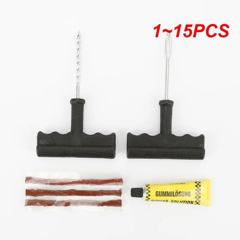 1~15PCS Car Tubeless Tire Tyre Puncture Plug Repair Tools Kits Car Auto Accessories Motorcycle Bicycle Rubber Cement
1~15PCS Car Tubeless Tire Tyre Puncture Plug Repair Tools Kits Car Auto Accessories Motorcycle Bicycle Rubber Cement
