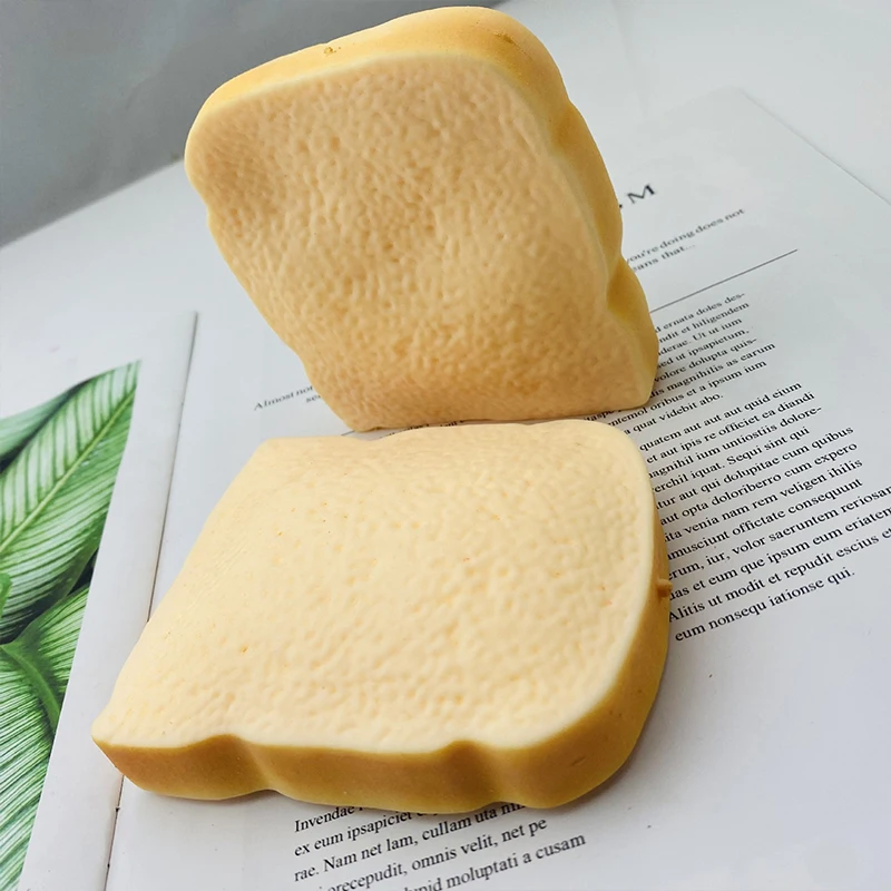 Simulation TPR Whole Wheat Toast Bread Decompression Pinch Slow Rebound Vent Toy Sensory Toys Squishy Fidget Toys
Simulation TPR Whole Wheat Toast Bread Decompression Pinch Slow Rebound Vent Toy Sensory Toys Squishy Fidget Toys