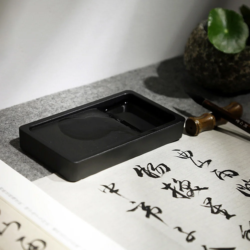 5inch Handmade Water Ripple Square Ink Stone Student Calligraphy Inkstone Two-Sided Inkslab Lightweight Portable Inkstone
5inch Handmade Water Ripple Square Ink Stone Student Calligraphy Inkstone Two-Sided Inkslab Lightweight Portable Inkstone