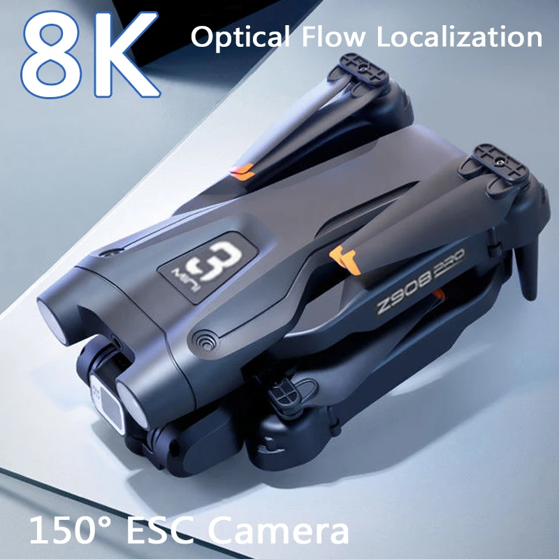 Z908 Pro Drone Professional 8K HD Camera Mini4 Dron Optical Flow Localization Three Sided Obstacle Avoidance Quadcopter Toy Gift
Z908 Pro Drone Professional 8K HD Camera Mini4 Dron Optical Flow Localization Three Sided Obstacle Avoidance Quadcopter Toy Gift