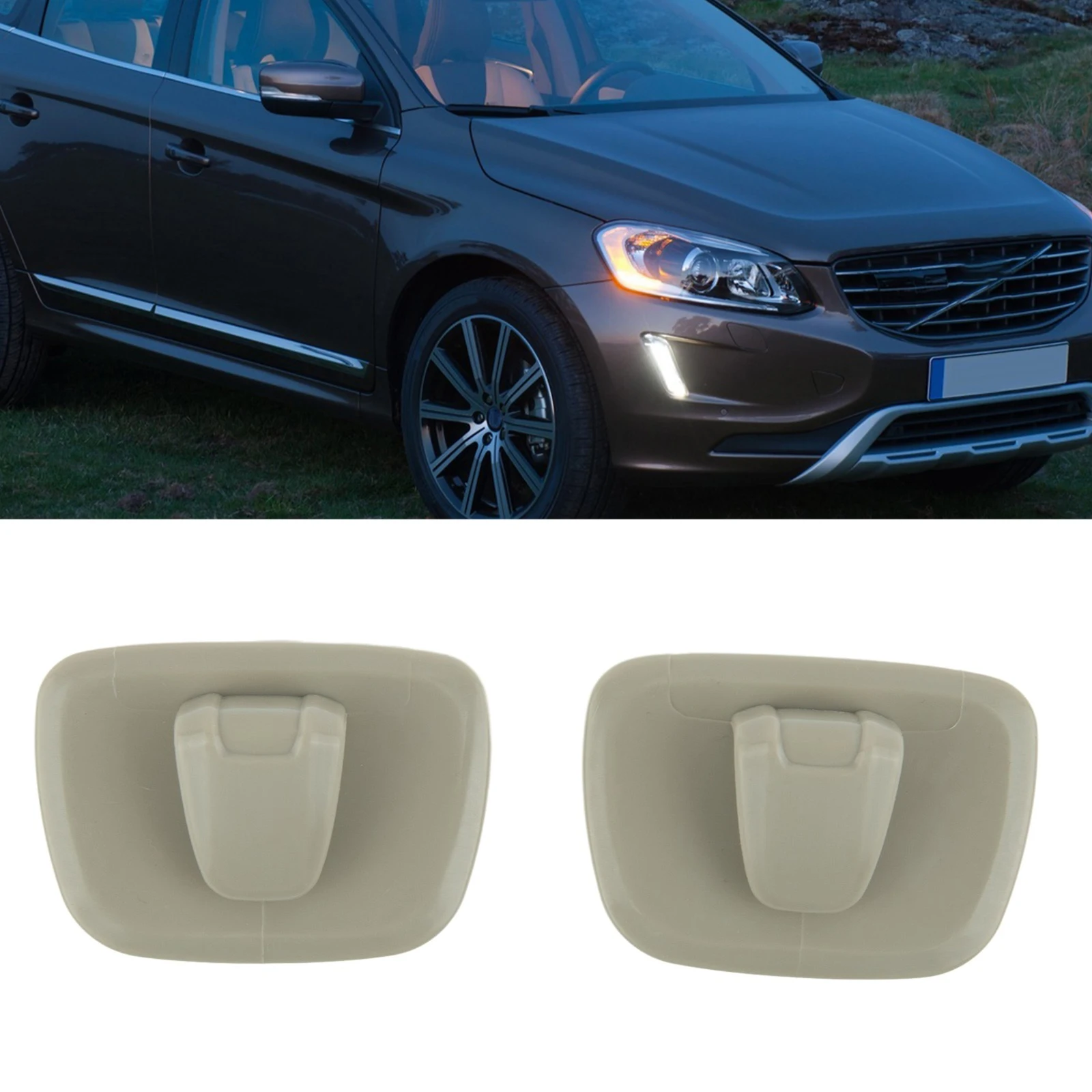 For Volvo 18-20 Hanger Hook ABS Beige 15-20 Models XC90 16-20 S90 18-20 Models XC40 2PCS/2PACK Brand New Durable
For Volvo 18-20 Hanger Hook ABS Beige 15-20 Models XC90 16-20 S90 18-20 Models XC40 2PCS/2PACK Brand New Durable
