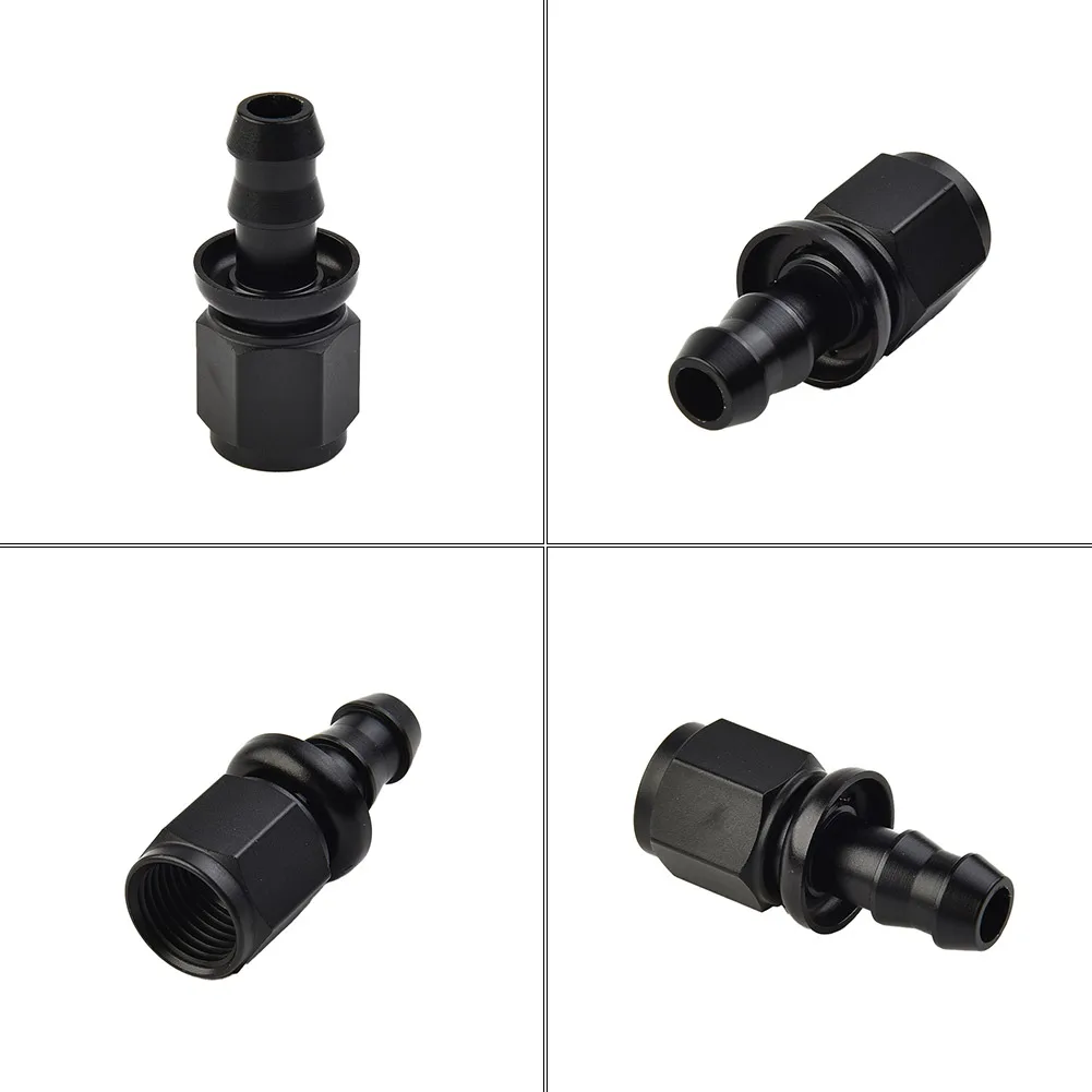 Black Adapter Swivel Fitting Replacement Straight Accessories Aluminum Alloy Anodized Treatment Push On
Black Adapter Swivel Fitting Replacement Straight Accessories Aluminum Alloy Anodized Treatment Push On