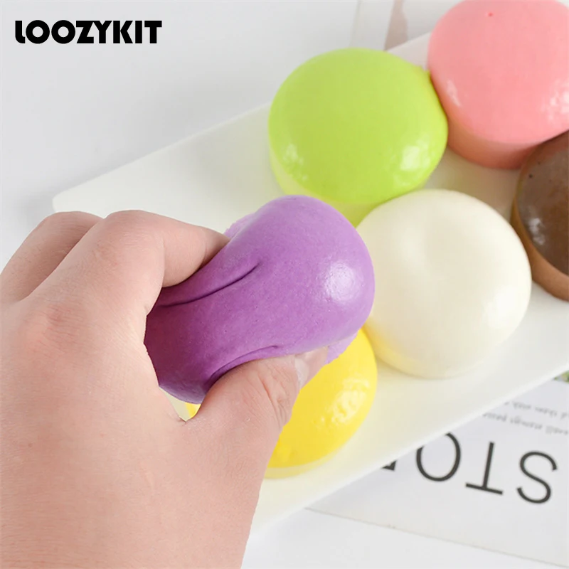 

Squishy Toy Slow Rising Fidget Toy Big Cheese Cake Bread Toast Cookies Slow Rebound Squeeze Stress Release Hand Relax Gift 2024