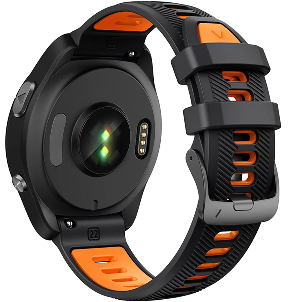 22mm Thick Rubber Strap 2-Color Fashion Sports Band for Garmin Forerunner 965 / 955 Compatible with other 22mm Band
22mm Thick Rubber Strap 2-Color Fashion Sports Band for Garmin Forerunner 965 / 955 Compatible with other 22mm Band