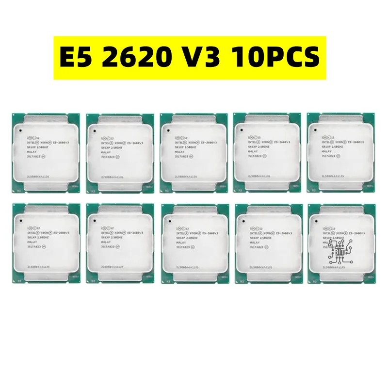 10 шт. Xeon E5 2620 V3 E5-2620 V3 процессор SR207 2,4 ГГц 6-ядерный 85 Вт Разъем LGA 2011-3 процессор E5 2620V3
10 шт. Xeon E5 2620 V3 E5-2620 V3 процессор SR207 2,4 ГГц 6-ядерный 85 Вт Разъем LGA 2011-3 процессор E5 2620V3