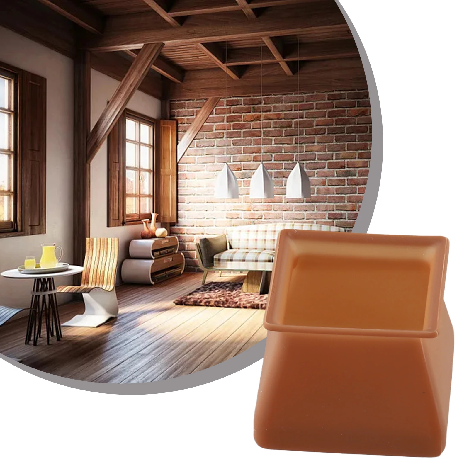 None Chair Foot Pad Cover Feet Cover 1PCS 3.7*3.7*3cm BPA Free Chair Leg Cap Furniture Pads Table Floor Protection
None Chair Foot Pad Cover Feet Cover 1PCS 3.7*3.7*3cm BPA Free Chair Leg Cap Furniture Pads Table Floor Protection