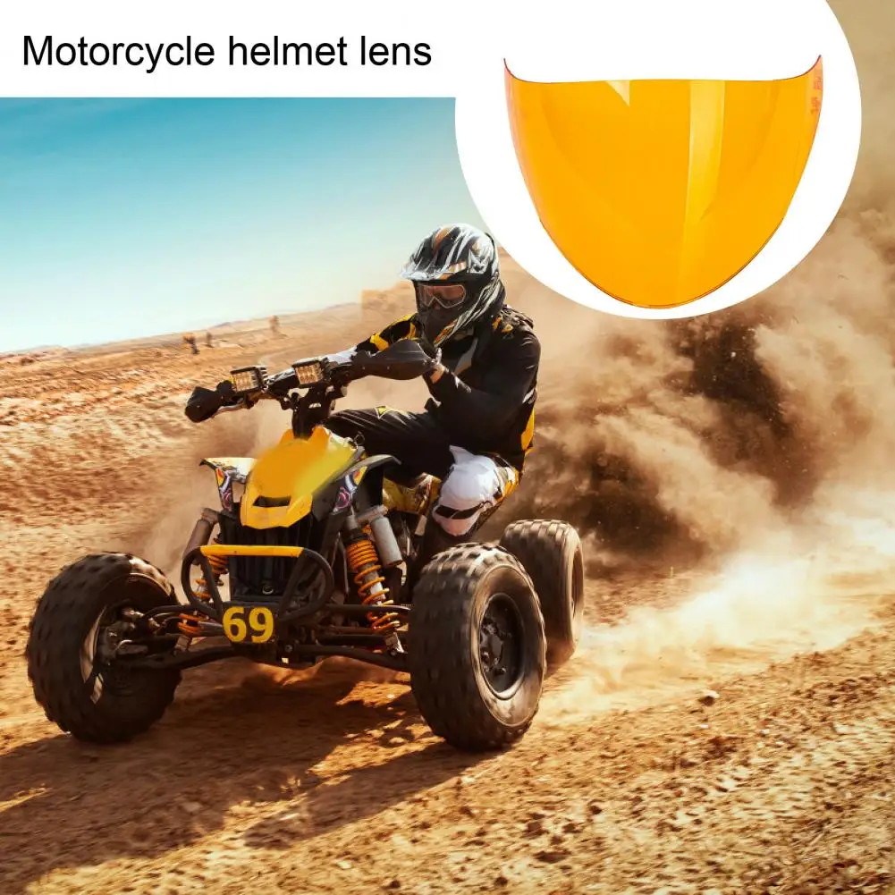 

Portable Helmet Windshield Rainproof Windproof 9 Color Motorcycle Face Protecting Lens Helmet Visor Specular Gloss