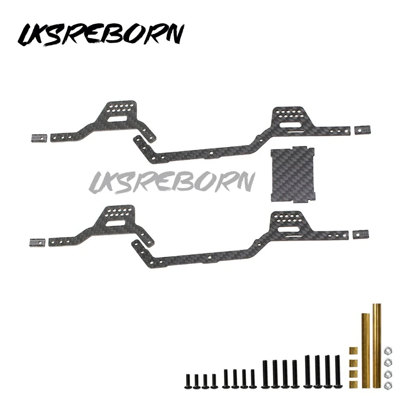 TRX4M LCG Carbon Fiber Chassis Kit Frame Girder Rail for TRX4M 1/18 RC Crawler Car Upgrade Parts Accessories
TRX4M LCG Carbon Fiber Chassis Kit Frame Girder Rail for TRX4M 1/18 RC Crawler Car Upgrade Parts Accessories