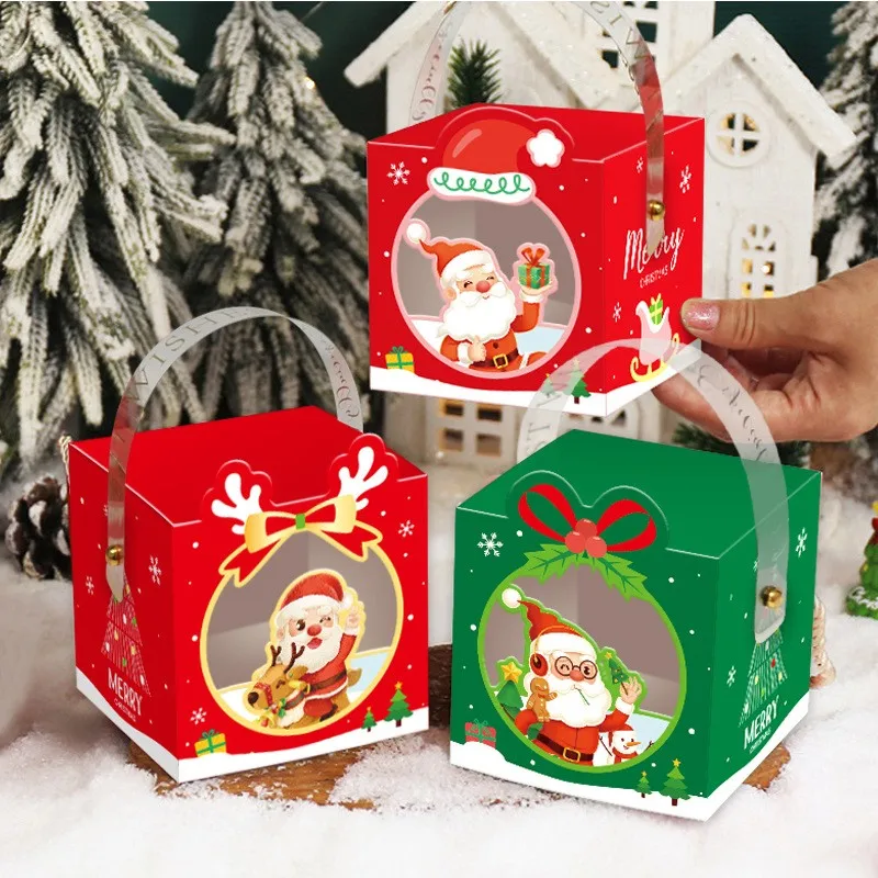 10/30Pcs Christmas Gift Box Merry Christmas Portable Apple Candy Cake Wrapping Box Santa Claus Children Holiday New Year Party
10/30Pcs Christmas Gift Box Merry Christmas Portable Apple Candy Cake Wrapping Box Santa Claus Children Holiday New Year Party
