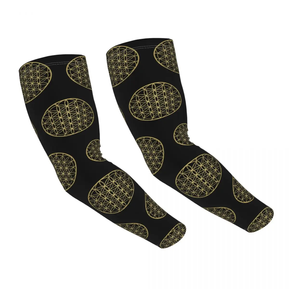 Cooling Flower Of Life Mandala Gold Arm Sleeves Men Women Geometric Yoga Meditation Sports Compression Tattoo Cover Up
Cooling Flower Of Life Mandala Gold Arm Sleeves Men Women Geometric Yoga Meditation Sports Compression Tattoo Cover Up