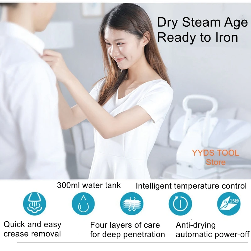 

Large steam iron ironing board automatic steam ironing machine home commercial drying laundry dry cleaners