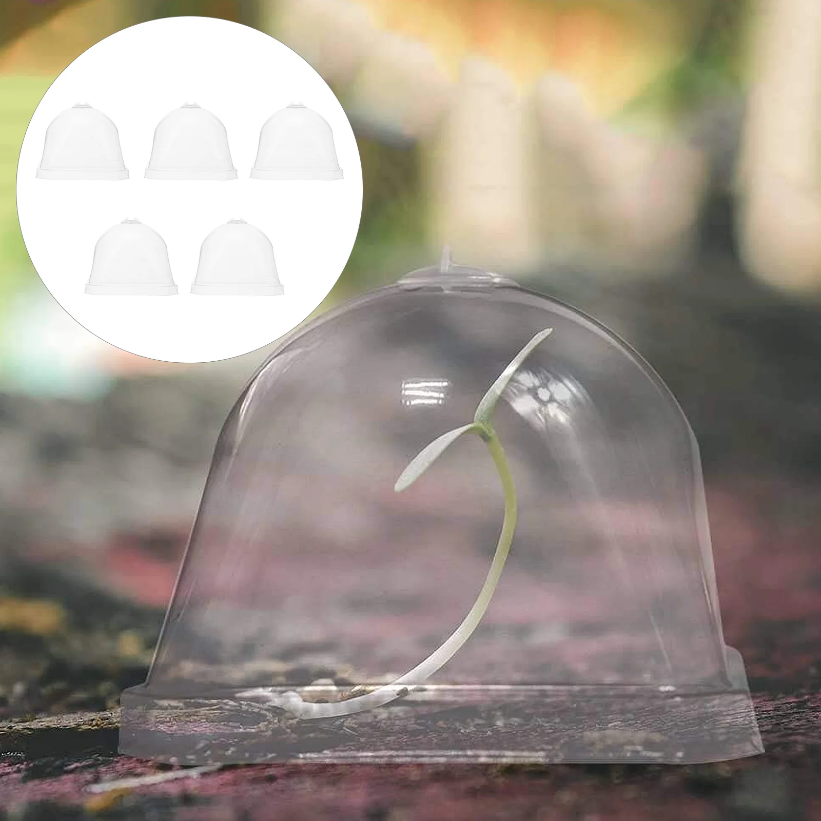 Flower Pot Seedling Cover Plant Freeze Protection Cloche Protective Transparent Dome Plastic Humidity Round Planter Pots
Flower Pot Seedling Cover Plant Freeze Protection Cloche Protective Transparent Dome Plastic Humidity Round Planter Pots