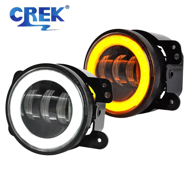 CREK LED Fog Light for Ford Auto Car Off Road 4x4 Driving Running Lamp with Angel Eye 4 Inch 30W White Yellow 12V 24V Waterproof
CREK LED Fog Light for Ford Auto Car Off Road 4x4 Driving Running Lamp with Angel Eye 4 Inch 30W White Yellow 12V 24V Waterproof