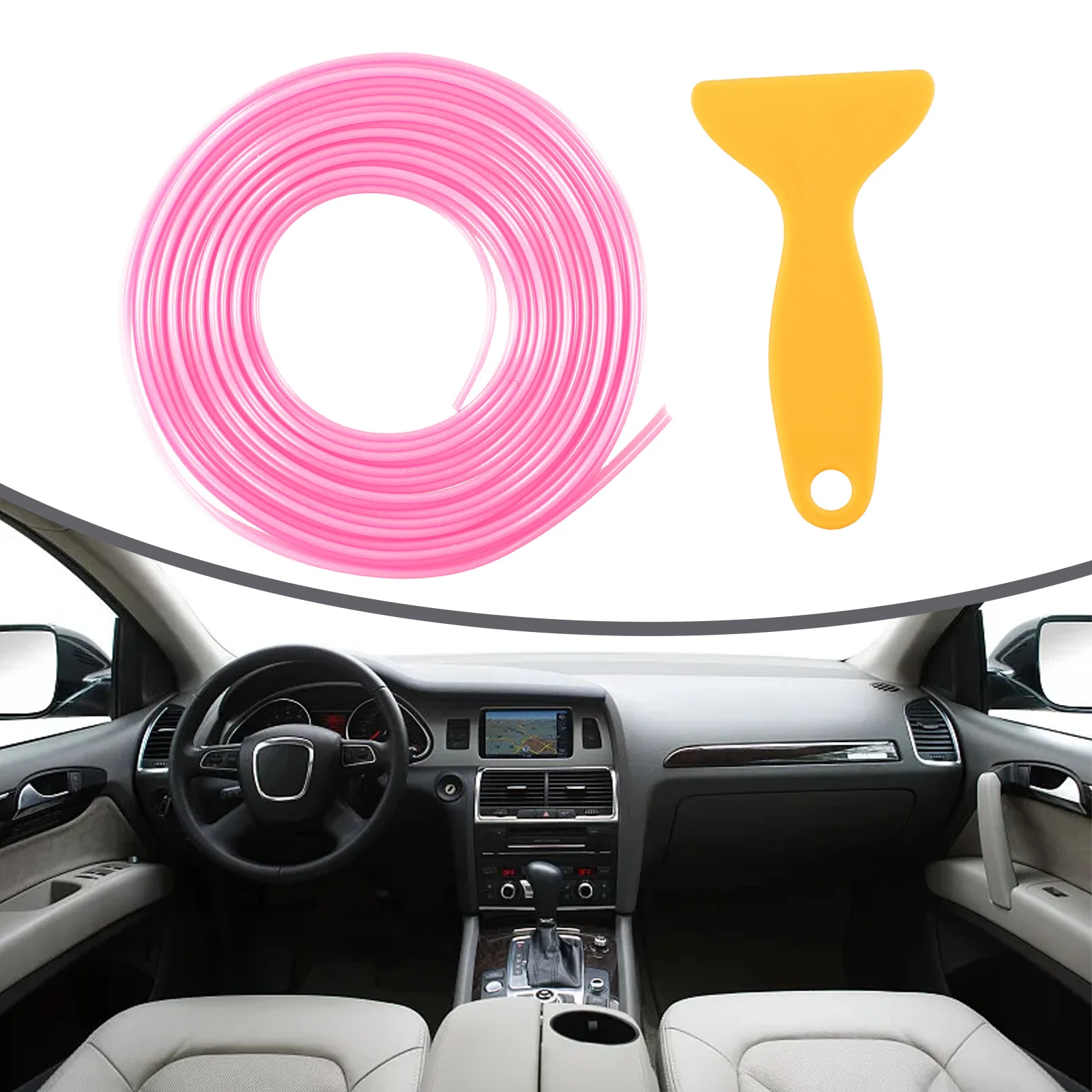 Universal Car Interior Moldings Pink Dot Edge Gap Door Panel Molding Line Trim Car Decoration With Accessories 5M/Roll
Universal Car Interior Moldings Pink Dot Edge Gap Door Panel Molding Line Trim Car Decoration With Accessories 5M/Roll