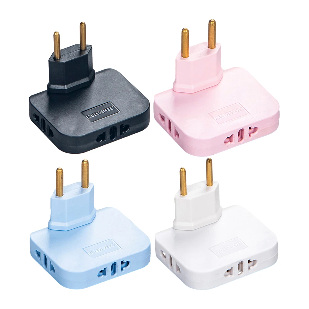 EU Plug 180 Degree Rotatable Socket Converter 3 In 1 US Extension Plug Multi-Plug Mini Slim Wireless Outlet Adapter Sockets
EU Plug 180 Degree Rotatable Socket Converter 3 In 1 US Extension Plug Multi-Plug Mini Slim Wireless Outlet Adapter Sockets