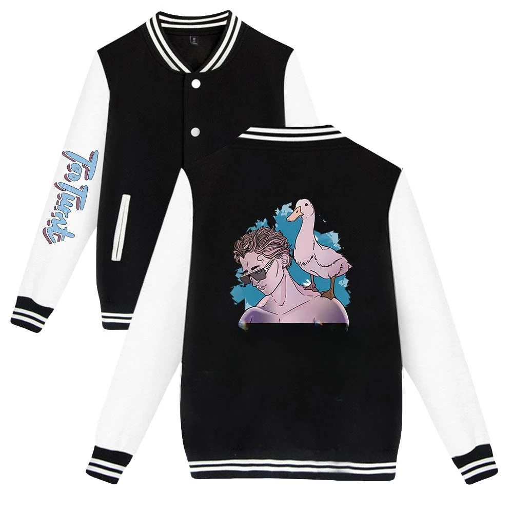 Бейсбольная куртка TooTurntTony Merch для женщин и мужчин, куртка-бомбер, верхняя одежда, уличная одежда, бейсбольная форма в стиле хип-хоп, повседневный спортивный костюм
Бейсбольная куртка TooTurntTony Merch для женщин и мужчин, куртка-бомбер, верхняя одежда, уличная одежда, бейсбольная форма в стиле хип-хоп, повседневный спортивный костюм