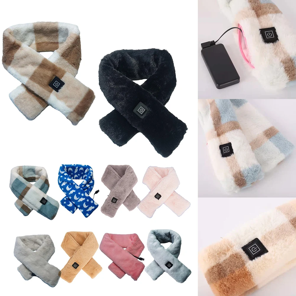 Outdoor Warm Electric Heating Scarf Heating Pads 3 Gear Heating USB Heater Thermal Shawl Neck Brace Warm Bib For Women Men
Outdoor Warm Electric Heating Scarf Heating Pads 3 Gear Heating USB Heater Thermal Shawl Neck Brace Warm Bib For Women Men