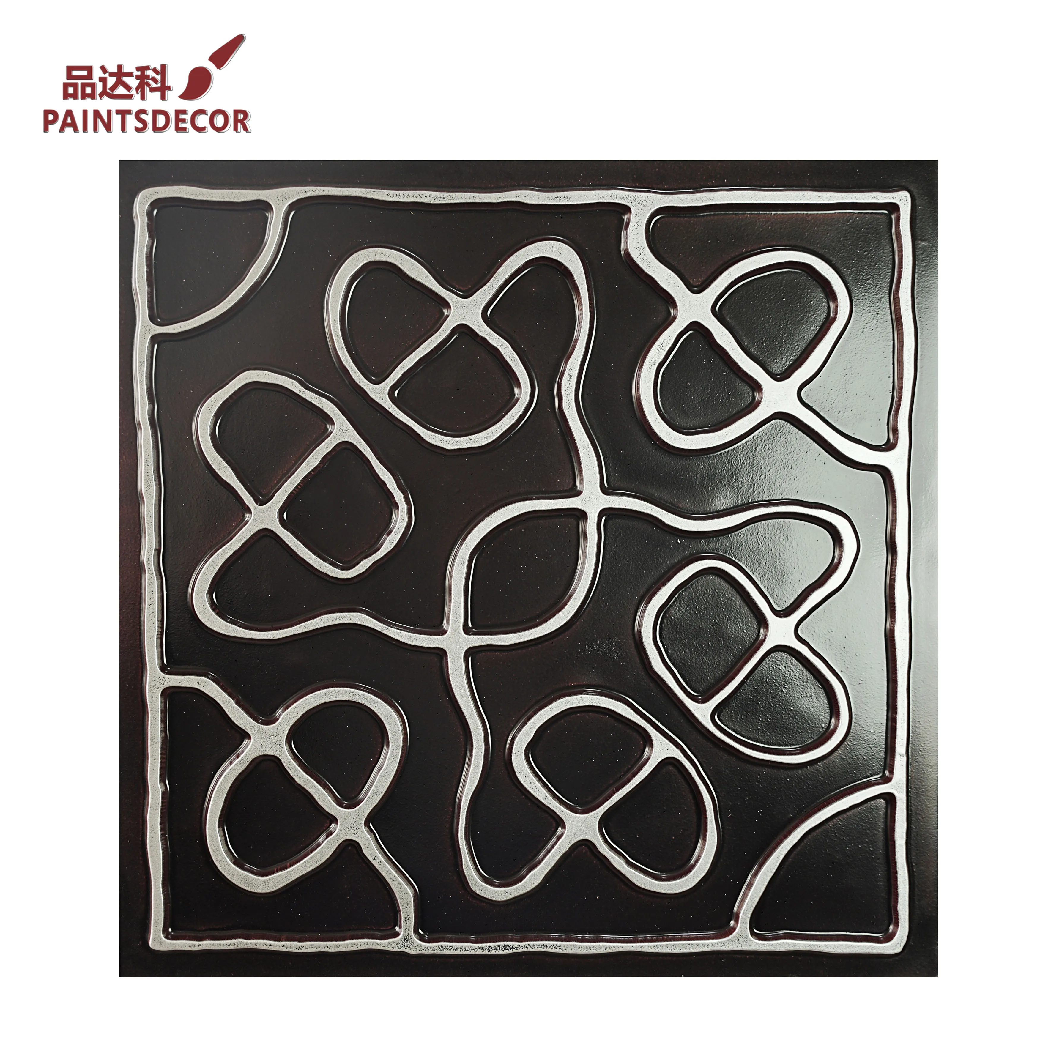10pcs Faux Tin Painting Ceiling Tiles Easy to Install PVC Panels for Cafe Club Salon Decor PL28 Traditional silver PAINTSDECOR
10pcs Faux Tin Painting Ceiling Tiles Easy to Install PVC Panels for Cafe Club Salon Decor PL28 Traditional silver PAINTSDECOR