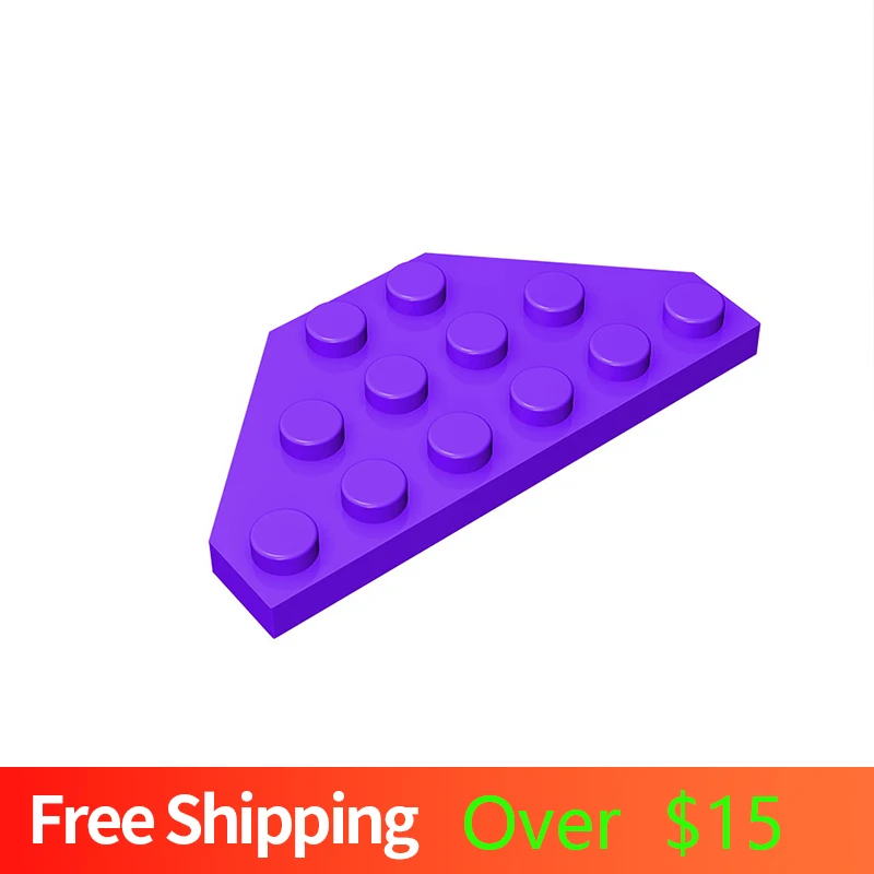 10pcs Compatible MOC Brick Parts 2419 43127 Wedge Plate 3 x 6 Cut Corners Building Block Particle DIY Assmble Kid Brain Toy Gift
10pcs Compatible MOC Brick Parts 2419 43127 Wedge Plate 3 x 6 Cut Corners Building Block Particle DIY Assmble Kid Brain Toy Gift