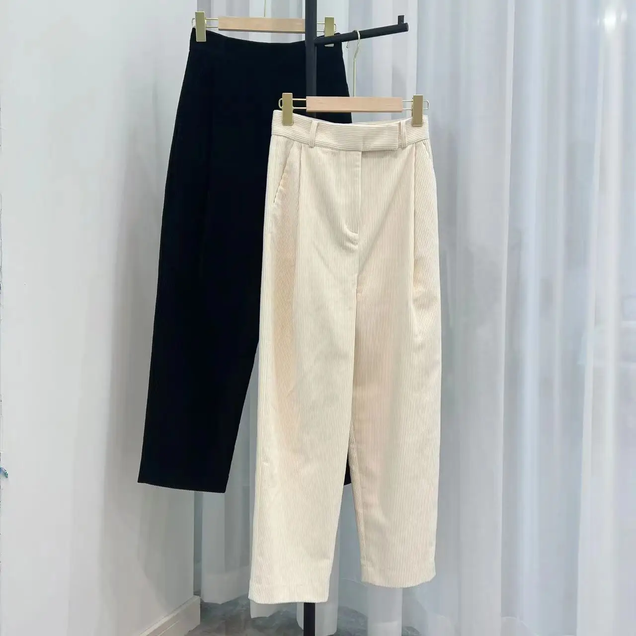 Luxury New High Waist Pants High Quality Women's Solid Color Pants Spring Summer Fashion Comfort Full Length Trousers Dropshipp
Luxury New High Waist Pants High Quality Women's Solid Color Pants Spring Summer Fashion Comfort Full Length Trousers Dropshipp