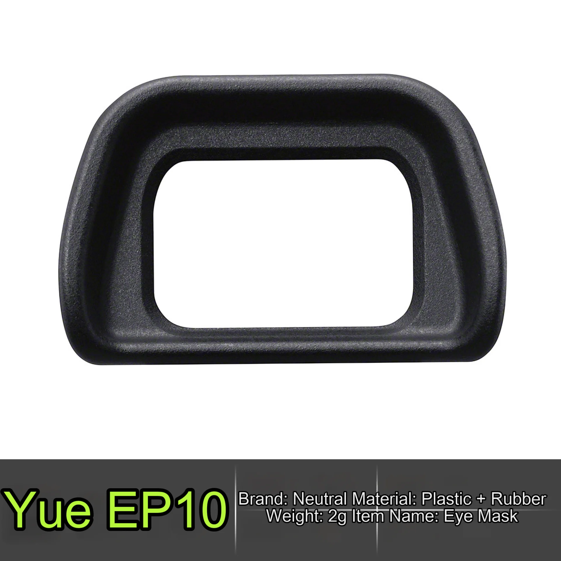 EP10 Eyecup A6300A6000 Micro NEX 6 7 Camera Eyepiece Protection FDA-EV1S Viewfinder
EP10 Eyecup A6300A6000 Micro NEX 6 7 Camera Eyepiece Protection FDA-EV1S Viewfinder