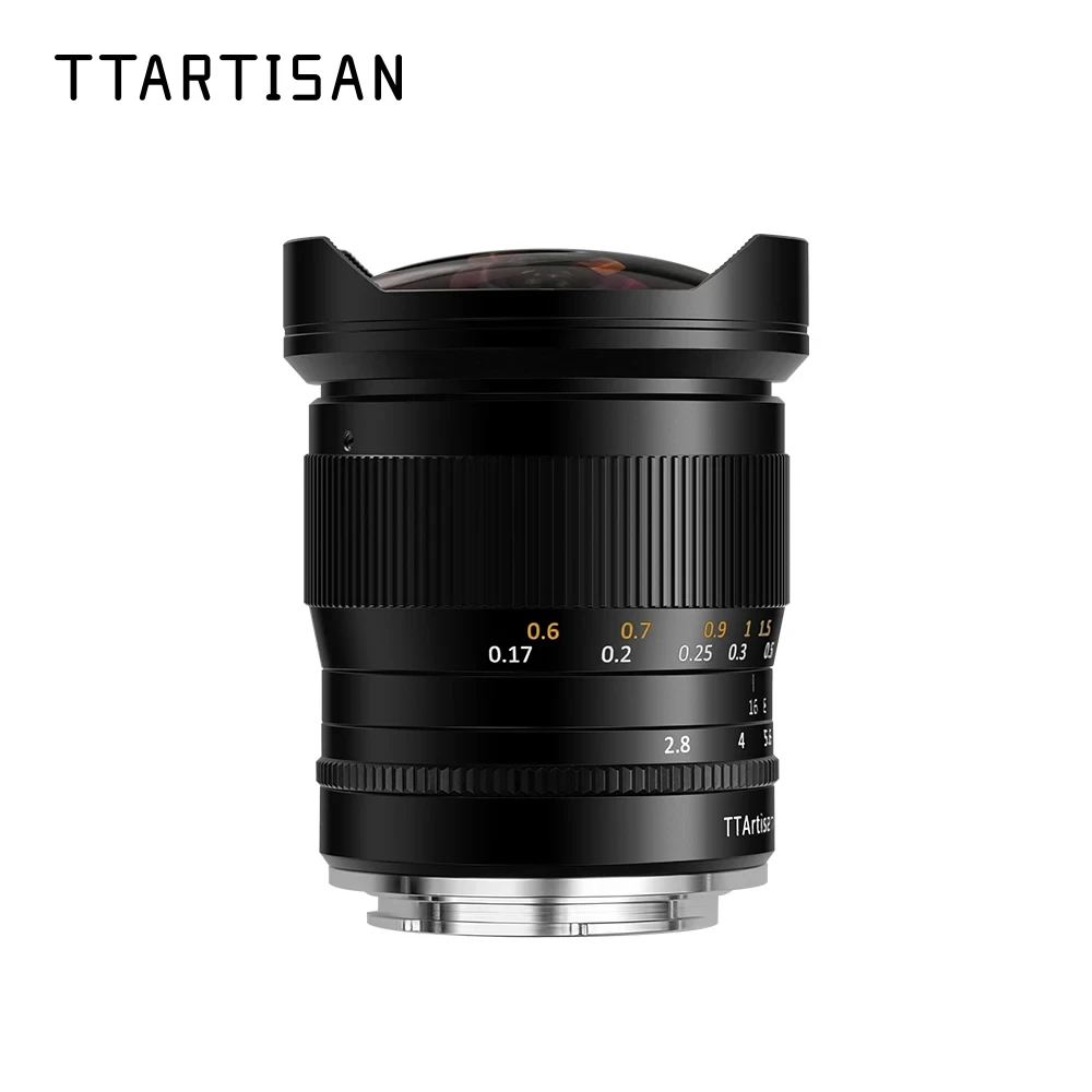 

TTArtisan 11 мм F2.8 Полнокадровый объектив рыбий глаз ручная фокусировка ультра широкий угол обзора для Sony E Canon EF/RF Nikon Z/F L-крепление