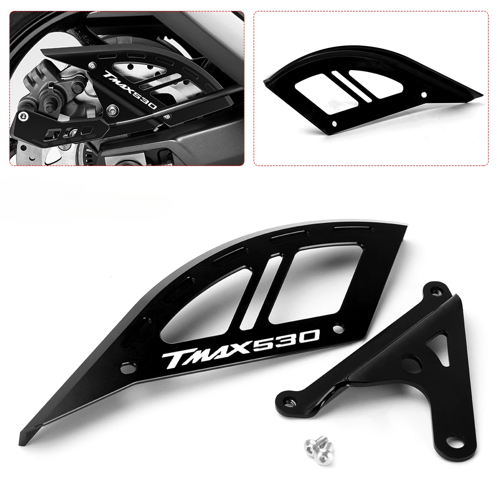 

For YAMAHA TMAX 530 T-MAX 560 TMAX530 SX/DX TMAX560 TECHMAX Motorcycle Accessories Rear Brake Disc Rotor Cover Guard Protector