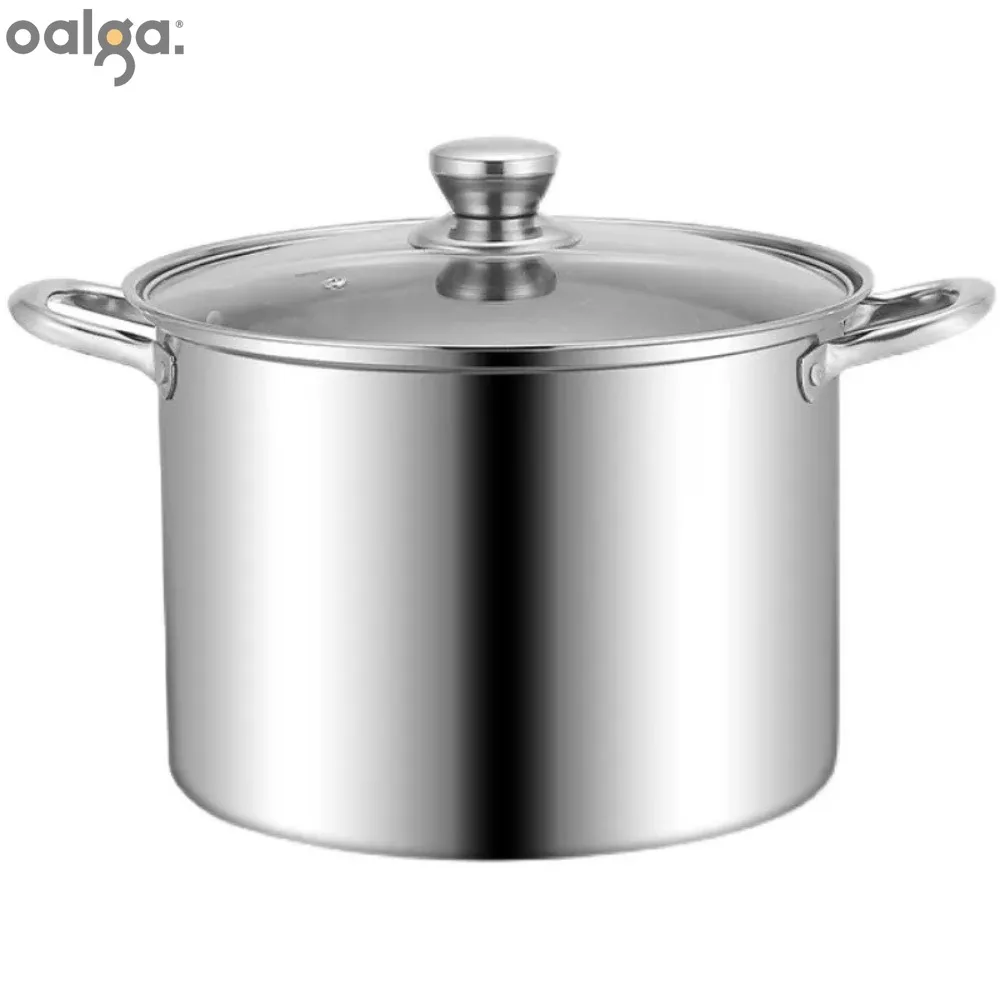 Food Grade Stainless Steel Crock-Pot Multi-Purpose Pot for Cooking Pasta Gas Induction and Open Flame Cooking Large Capacity Pot
Food Grade Stainless Steel Crock-Pot Multi-Purpose Pot for Cooking Pasta Gas Induction and Open Flame Cooking Large Capacity Pot
