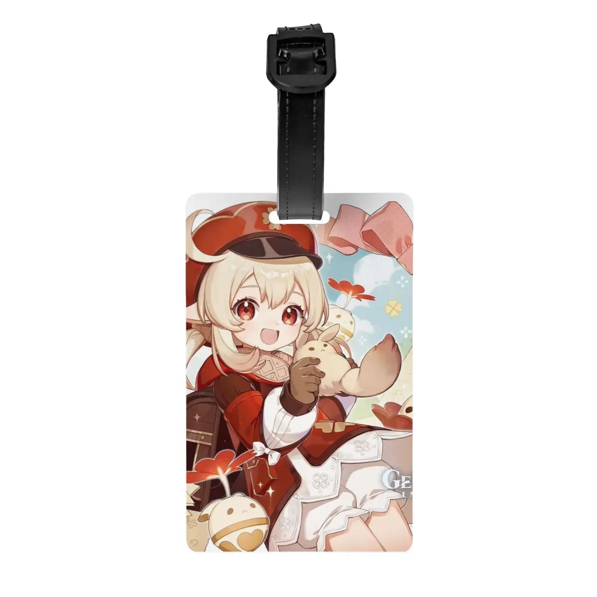 Genshin Impact Klee Official Birthday Artwork Luggage Tags for Suitcases Anime Game Privacy Cover ID Label
Genshin Impact Klee Official Birthday Artwork Luggage Tags for Suitcases Anime Game Privacy Cover ID Label