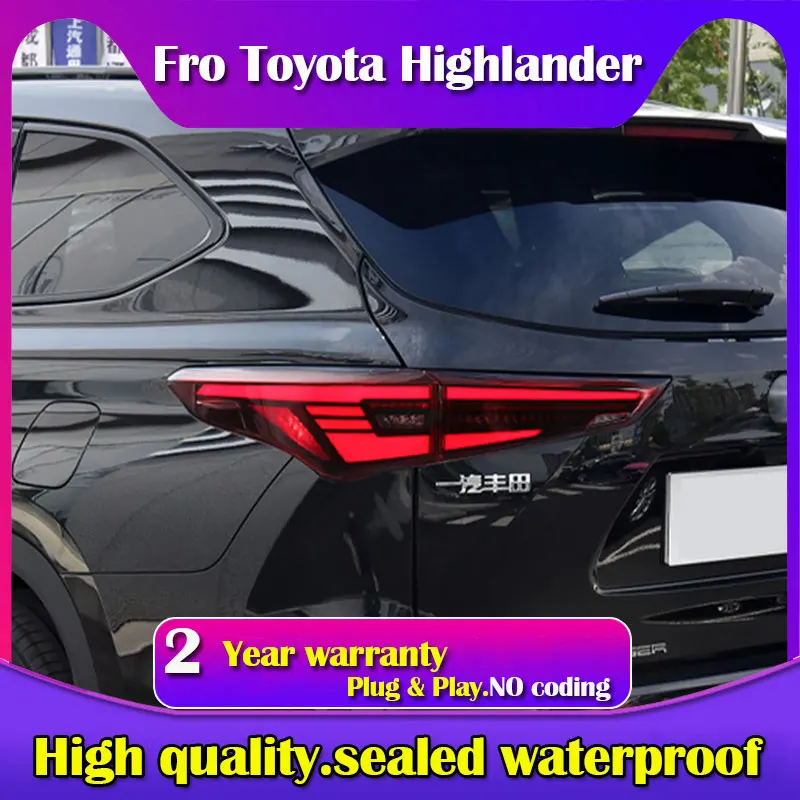 Автомобильный Стайлинг для Toyota Highlander светодиодный Tail светильник 2021-2022, новая задняя лампа Kluger DRL, динамический сигнал, тормоз, задние аксессуары
Автомобильный Стайлинг для Toyota Highlander светодиодный Tail светильник 2021-2022, новая задняя лампа Kluger DRL, динамический сигнал, тормоз, задние аксессуары