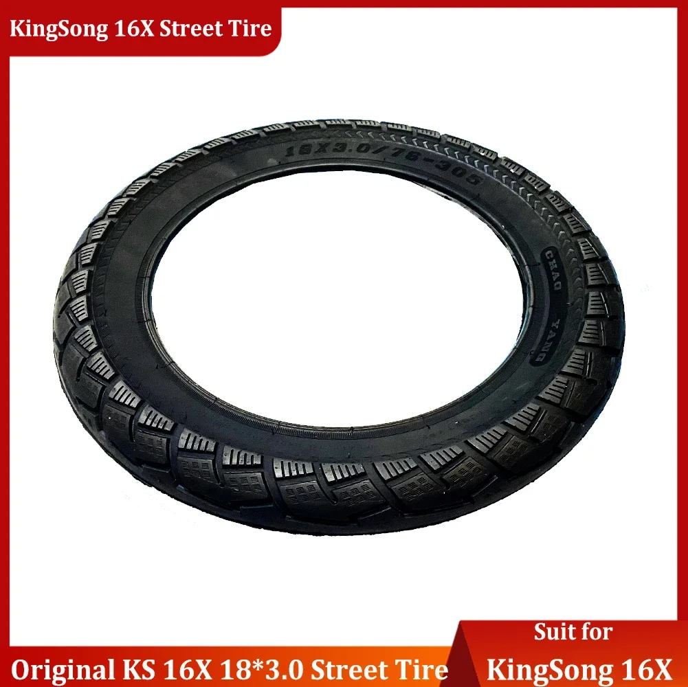 Original KingSong Accessories KS 16X 18*3.0inch Street Tire City Road Tire and Inner Tube for KS 16X EUC
Original KingSong Accessories KS 16X 18*3.0inch Street Tire City Road Tire and Inner Tube for KS 16X EUC