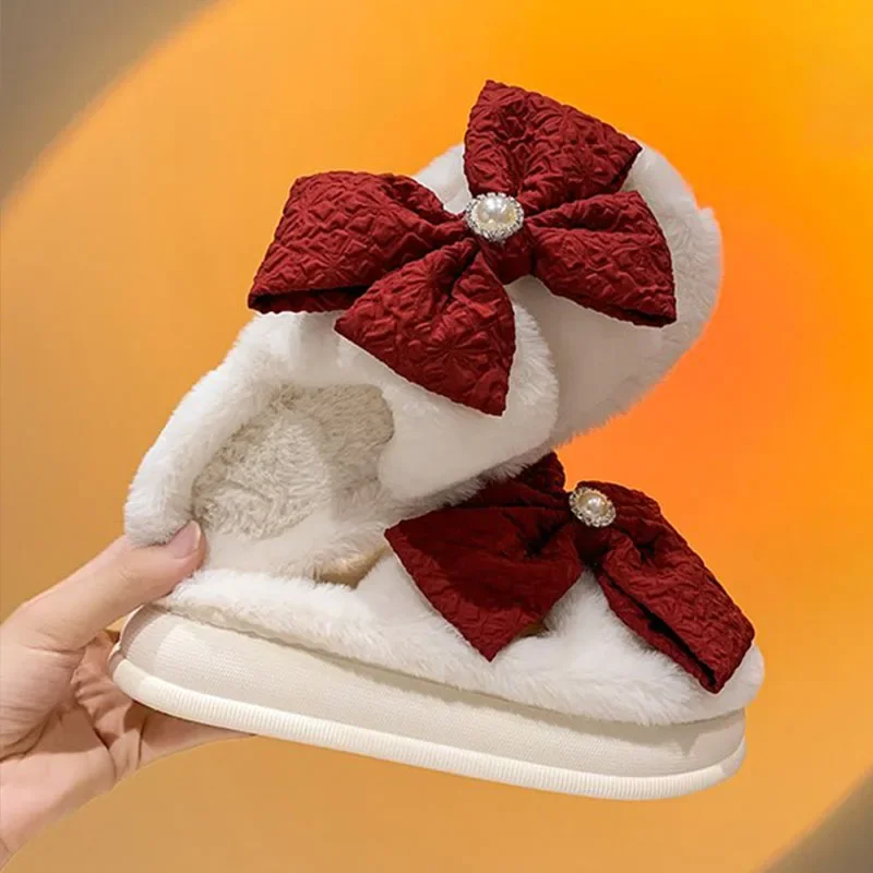 2023 Bow Decor Double Band Winter New Women Slipper Soft Fur Heel Platform Fur Warm Indoor Lady Open Toe Fluffy Home Slippers
2023 Bow Decor Double Band Winter New Women Slipper Soft Fur Heel Platform Fur Warm Indoor Lady Open Toe Fluffy Home Slippers