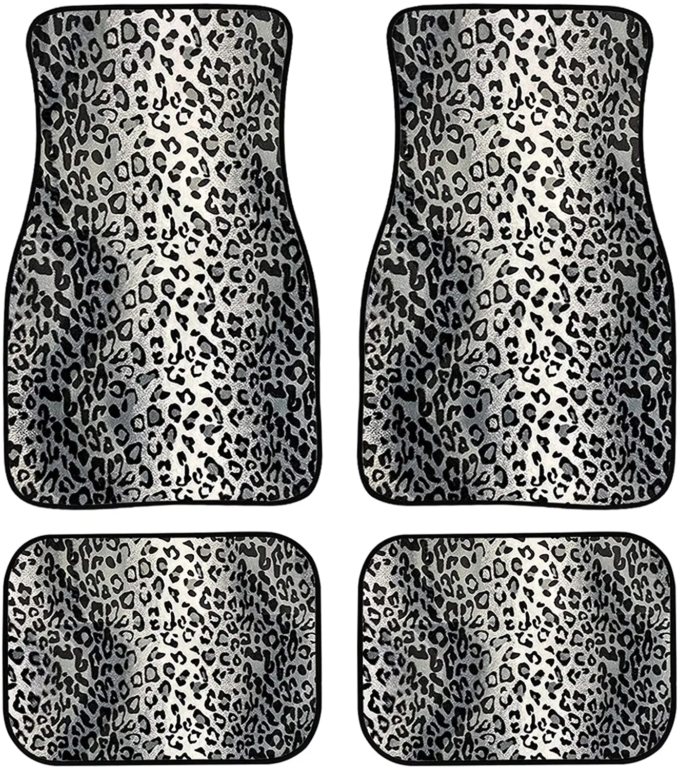 FUSURIRE Gray Leopard Car Floor Mats for Women Men,Universal Heavy Duty Personalized Floor Mats Full Set for Car Truck SUV,Rubbe
FUSURIRE Gray Leopard Car Floor Mats for Women Men,Universal Heavy Duty Personalized Floor Mats Full Set for Car Truck SUV,Rubbe