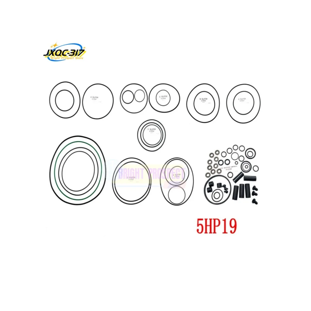 For AUDI A4 A6 A8 PASSAT PORSCHE Car Parts K139A 5HP19 ZF5HP19 Automatic Transmission Seal Ring Pack RepairKit
For AUDI A4 A6 A8 PASSAT PORSCHE Car Parts K139A 5HP19 ZF5HP19 Automatic Transmission Seal Ring Pack RepairKit