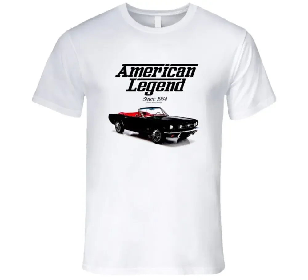 Черная футболка с длинным или коротким рукавом 65 Mustang Convertible American Legend с 1964 года
Черная футболка с длинным или коротким рукавом 65 Mustang Convertible American Legend с 1964 года