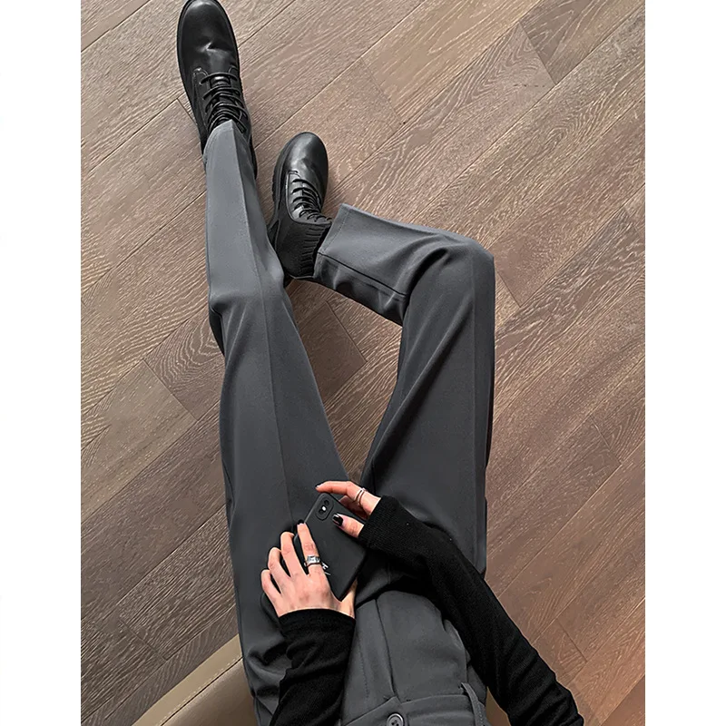 Straight Skinny Trousers Women's Spring and Autumn 2022 New Elegant Professional High Waist Drooping Suit Pants Slim Cropped Ski
Straight Skinny Trousers Women's Spring and Autumn 2022 New Elegant Professional High Waist Drooping Suit Pants Slim Cropped Ski