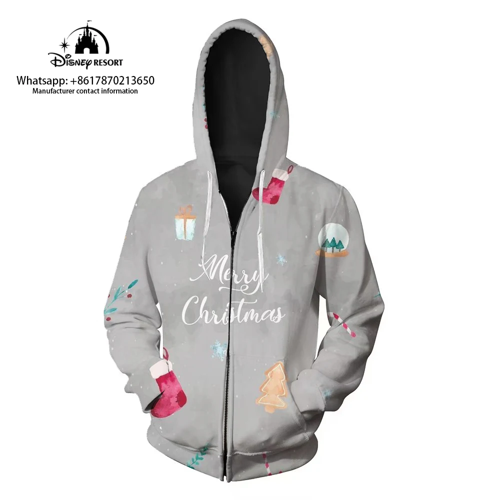 2022 New Disney Christmas Kids Zipper Sweatshirts Women's Fall Long Sleeve Mickey and Minnie Anime Harajuku Casual Hoodie
2022 New Disney Christmas Kids Zipper Sweatshirts Women's Fall Long Sleeve Mickey and Minnie Anime Harajuku Casual Hoodie