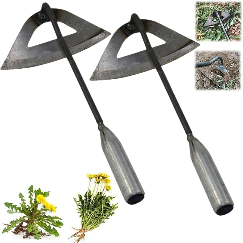 Hoe Farm Tools,Special All-Steel Manganese Steel Gardening Hand-Held Hollow Small Hoe, Weeding Artifact Durable
Hoe Farm Tools,Special All-Steel Manganese Steel Gardening Hand-Held Hollow Small Hoe, Weeding Artifact Durable