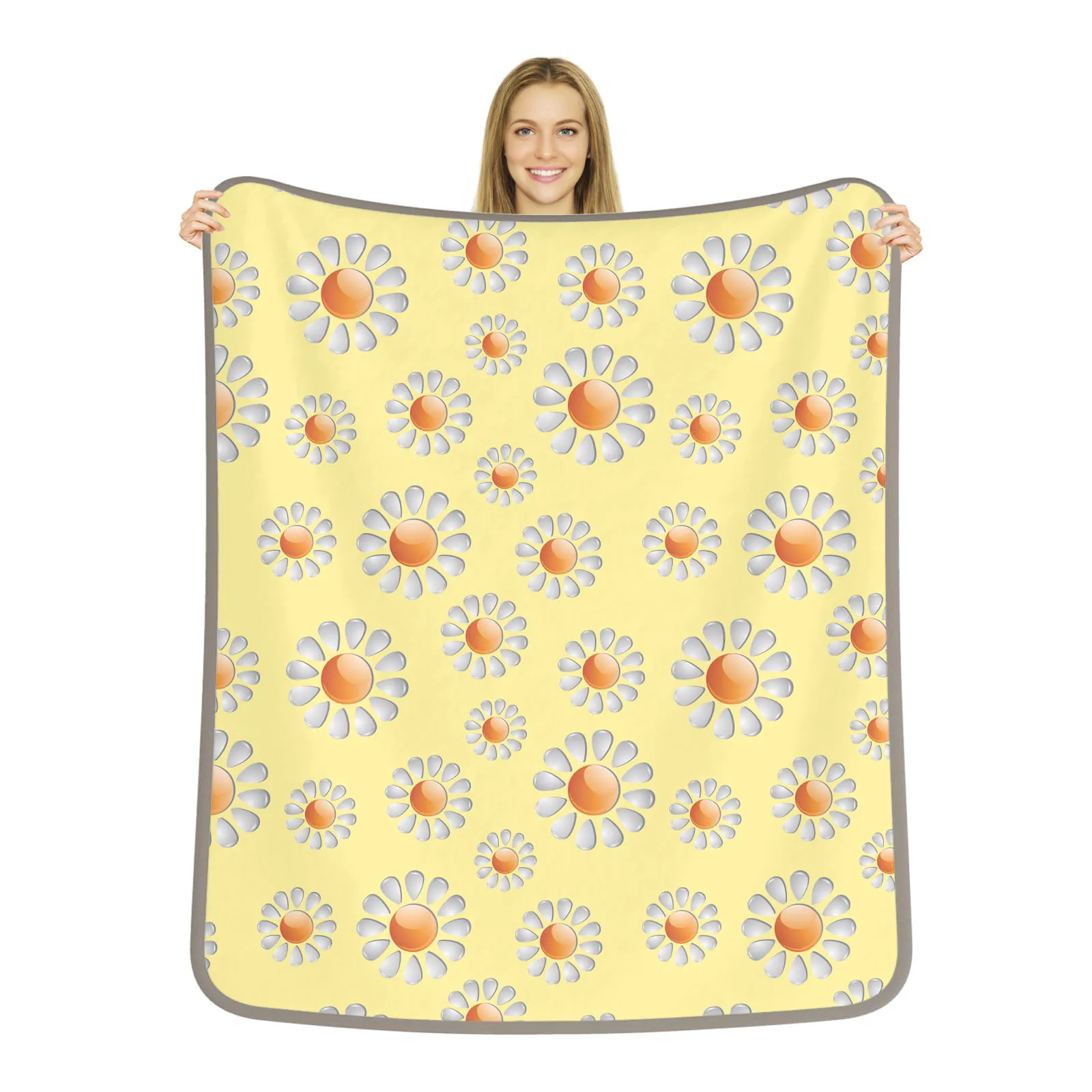Daisy Flower Cooling Blanket for Night Sweats Heat to Keep Adults Children Cool on Nights Lightweight Couch Sofa Throw Blanket
Daisy Flower Cooling Blanket for Night Sweats Heat to Keep Adults Children Cool on Nights Lightweight Couch Sofa Throw Blanket