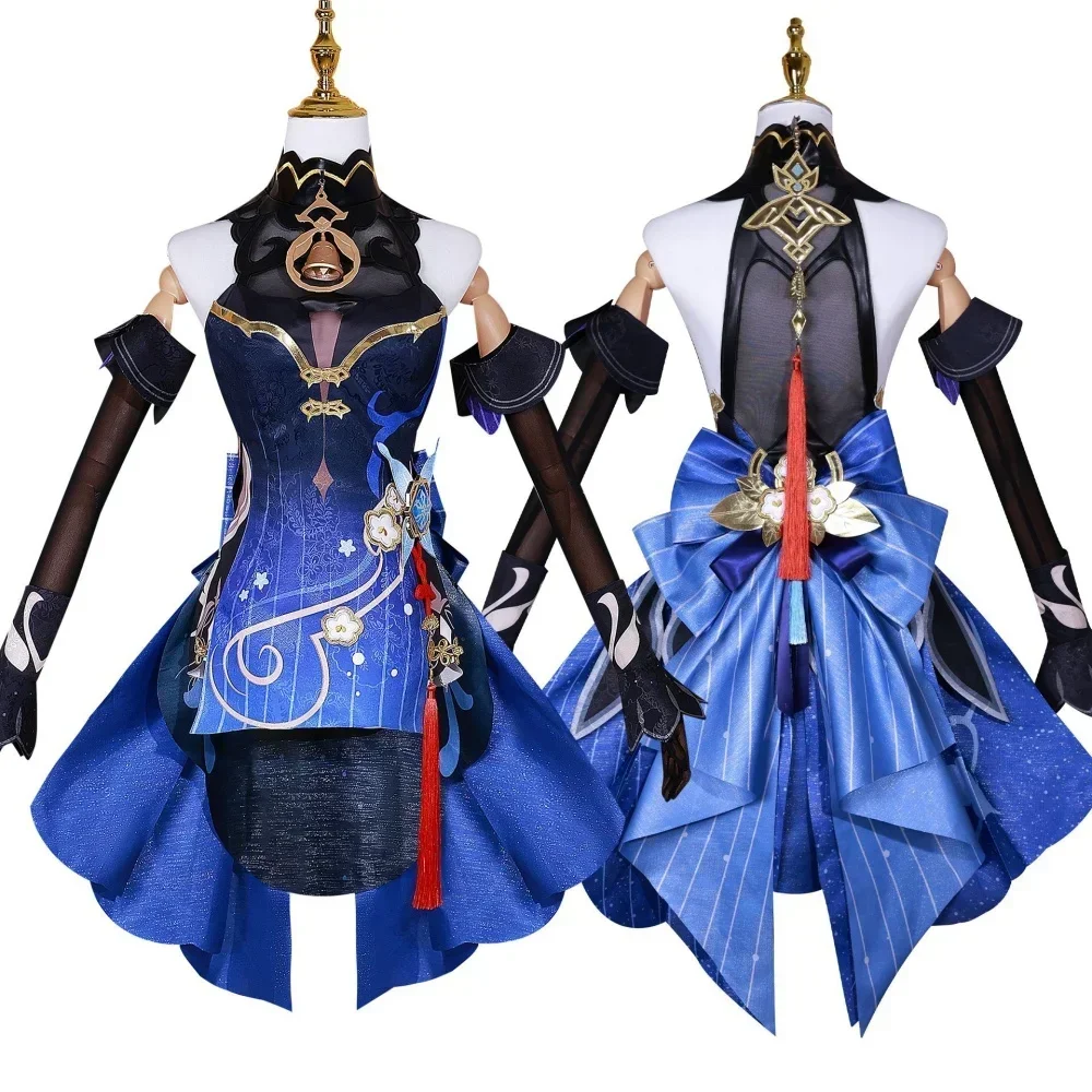 Genshin Impact Ganyu Liyue Lantern Rite Twilight Blossom Cosplay Costume Wig Sets
Genshin Impact Ganyu Liyue Lantern Rite Twilight Blossom Cosplay Costume Wig Sets