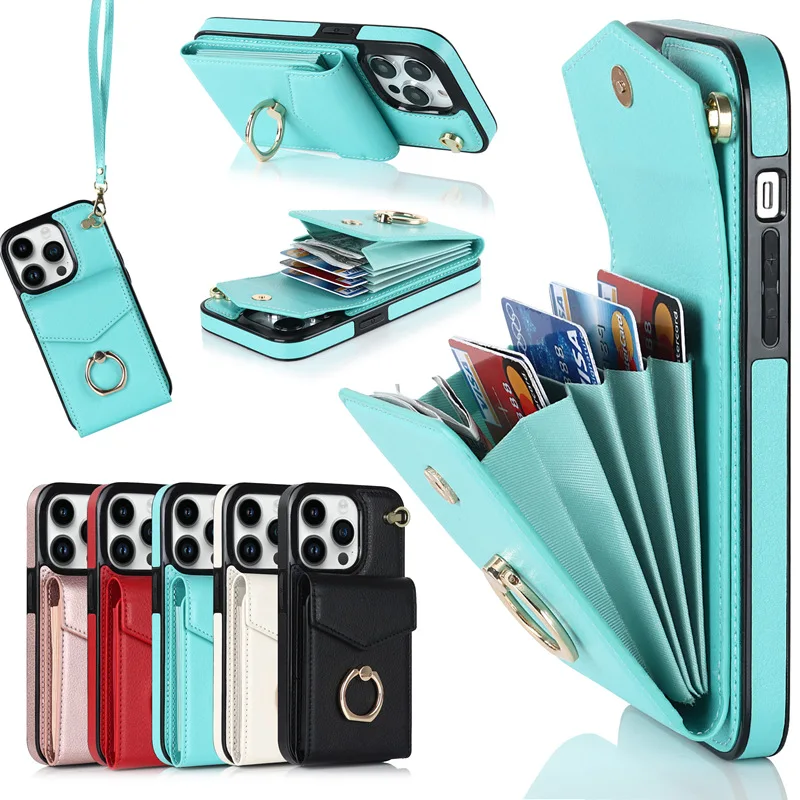 Чехол для телефона с кольцом-подставкой для Iphone 14, 13, 12, 11 Pro, Xs Max, X, Xr, 8, 7 Plus, Se, 2020, кожаный чехол с Rfid-блокировкой и отделением для карт
Чехол для телефона с кольцом-подставкой для Iphone 14, 13, 12, 11 Pro, Xs Max, X, Xr, 8, 7 Plus, Se, 2020, кожаный чехол с Rfid-блокировкой и отделением для карт
