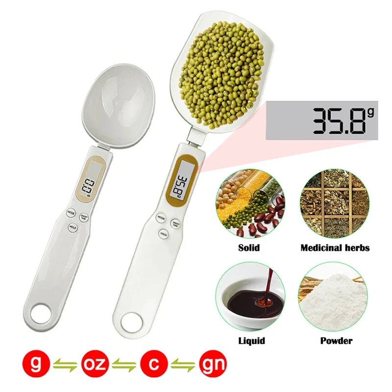 Large Spoon Electronic Kitchen Scale 500g 0.1g Digital Measuring Spoon Kitchen Food Flour Spoon Scale For Milk Coffee Scale
Large Spoon Electronic Kitchen Scale 500g 0.1g Digital Measuring Spoon Kitchen Food Flour Spoon Scale For Milk Coffee Scale