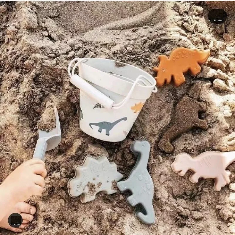Мягкий кремниевый зеркальный бокс для детей летний купания воды песчаной формы