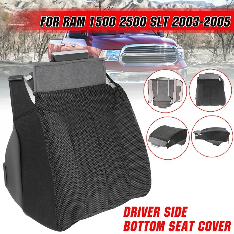 Car Front Driver Side Cloth Seat Cushion Bottom Seat Cover For Dodge Ram 1500 2500 SLT 2003-2005
Car Front Driver Side Cloth Seat Cushion Bottom Seat Cover For Dodge Ram 1500 2500 SLT 2003-2005